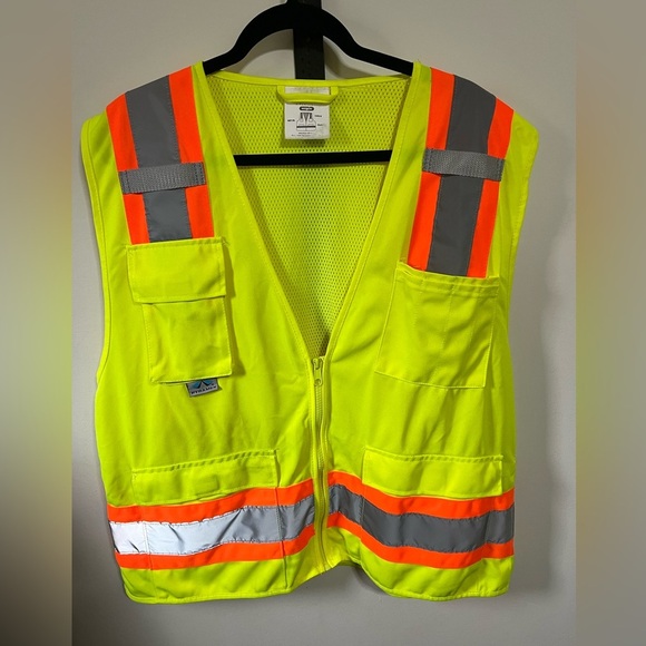 Pyramex Hi Viz Safety Vest Sz Med - Picture 2 of 9
